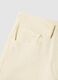 Straight Beige Stretch Cotton Chino Trousers_5