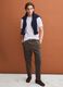White pure-cotton crew-neck T-shirt in a regular fit_1