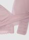 Pink triangle bra with lace and thin straps_5