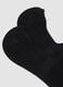 Pack of five black socks in stretch organic cotton_2