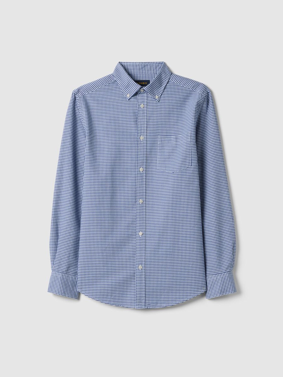 Multicoloured Check Pure Cotton Regular Fit Shirt_4