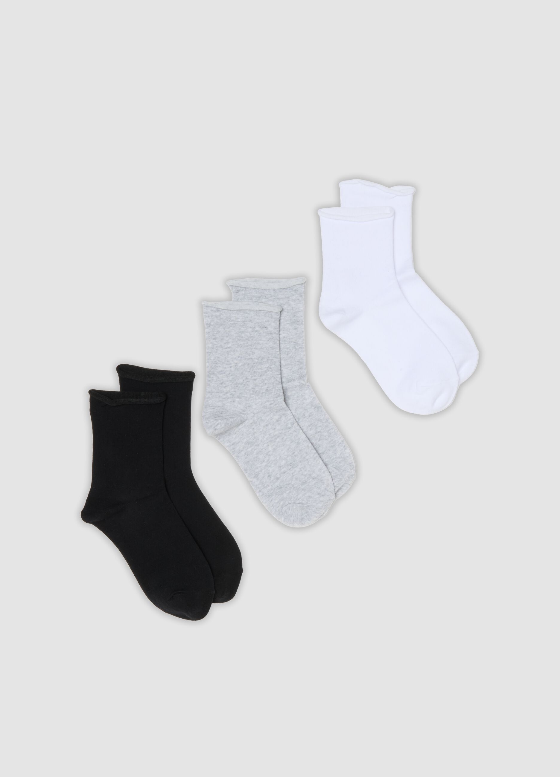 3-Pack Multicolour Organic Cotton Socks