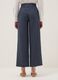 Multicolour Striped Viscose-Blend Oversize Fit Trousers_2
