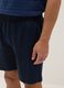 Blue pure cotton short pyjamas regular fit_3