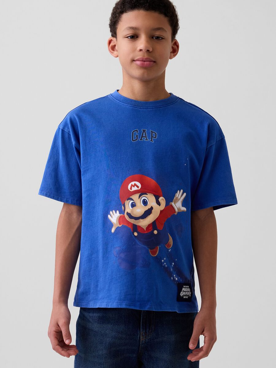 Super Mario Nintendo short-sleeve pure cotton T-shirt_0