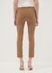 Brown stretch viscose slim-fit leggings_2