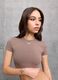 Mocha Crop T-shirt_3