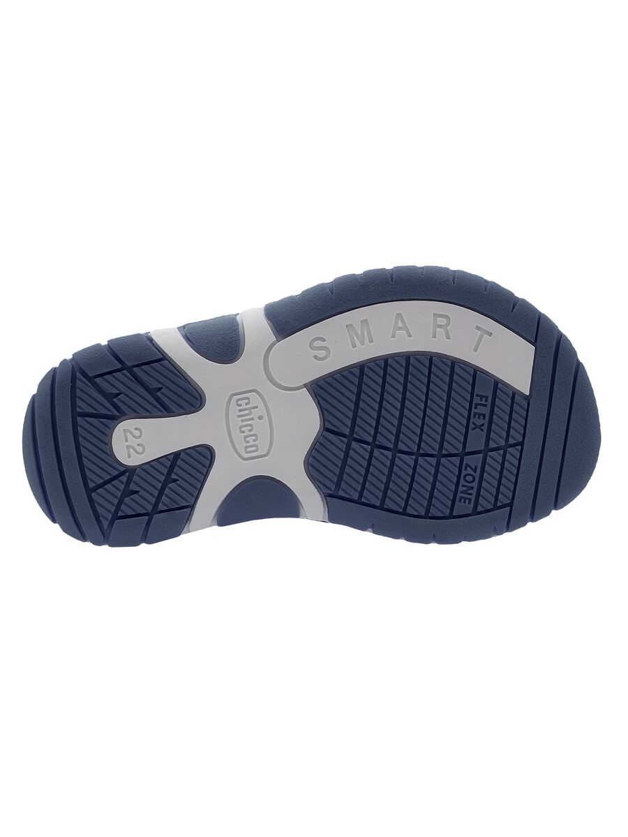 Multicoloured sandals with hook-and-loop closure for children_2