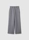 Straight multicolour striped trousers with comfortable fit_4