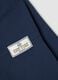 Blue organic cotton sweatshirt with print for boys, relaxed fit_2