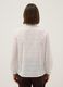White pure cotton shirt in regular fit with plaid pattern_2