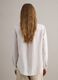 Pure linen striped shirt in white and beige regular fit_3
