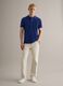 Regular-fit blue Supima cotton polo shirt_1