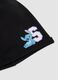 Girls&rsquo; black stretch cotton jersey hat with Lilo & Stitch print_2