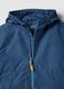 Regular fit blue lightweight children's jacket with full zip and hood_2