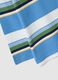 Boys&rsquo; pure cotton multicolour striped T-shirt, regular fit_3