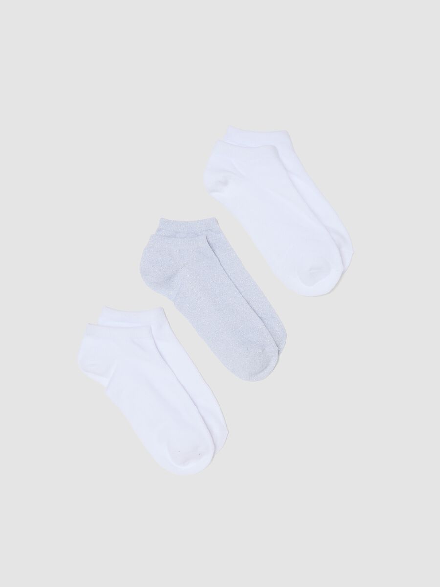 3-pack of white organic cotton socks_0