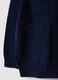 Blue pure cotton regular fit jumper with buttons for baby_3