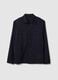 Light blue regular fit jacket with buttons and front pockets_4