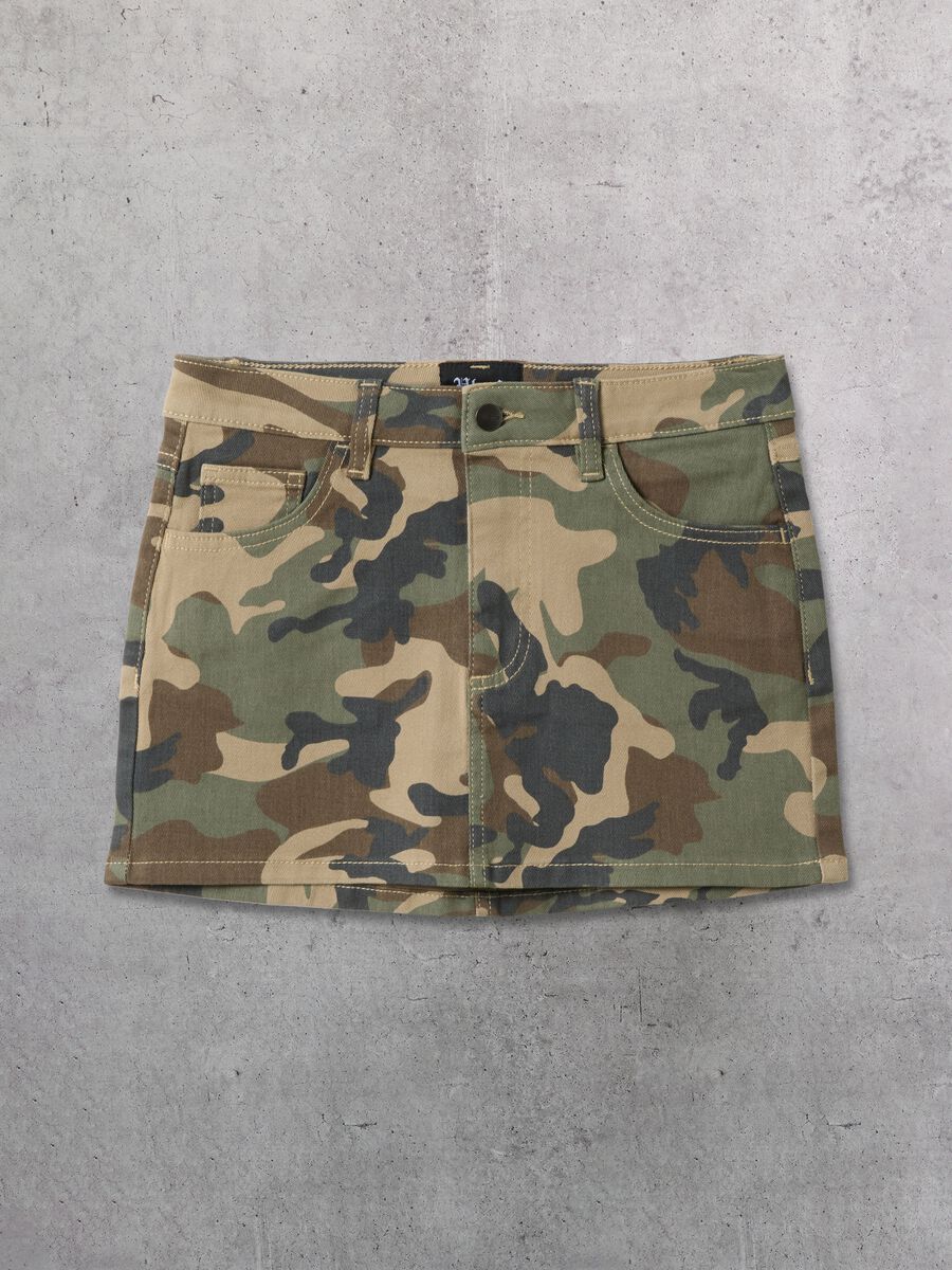 Camo Mini Skirt_5