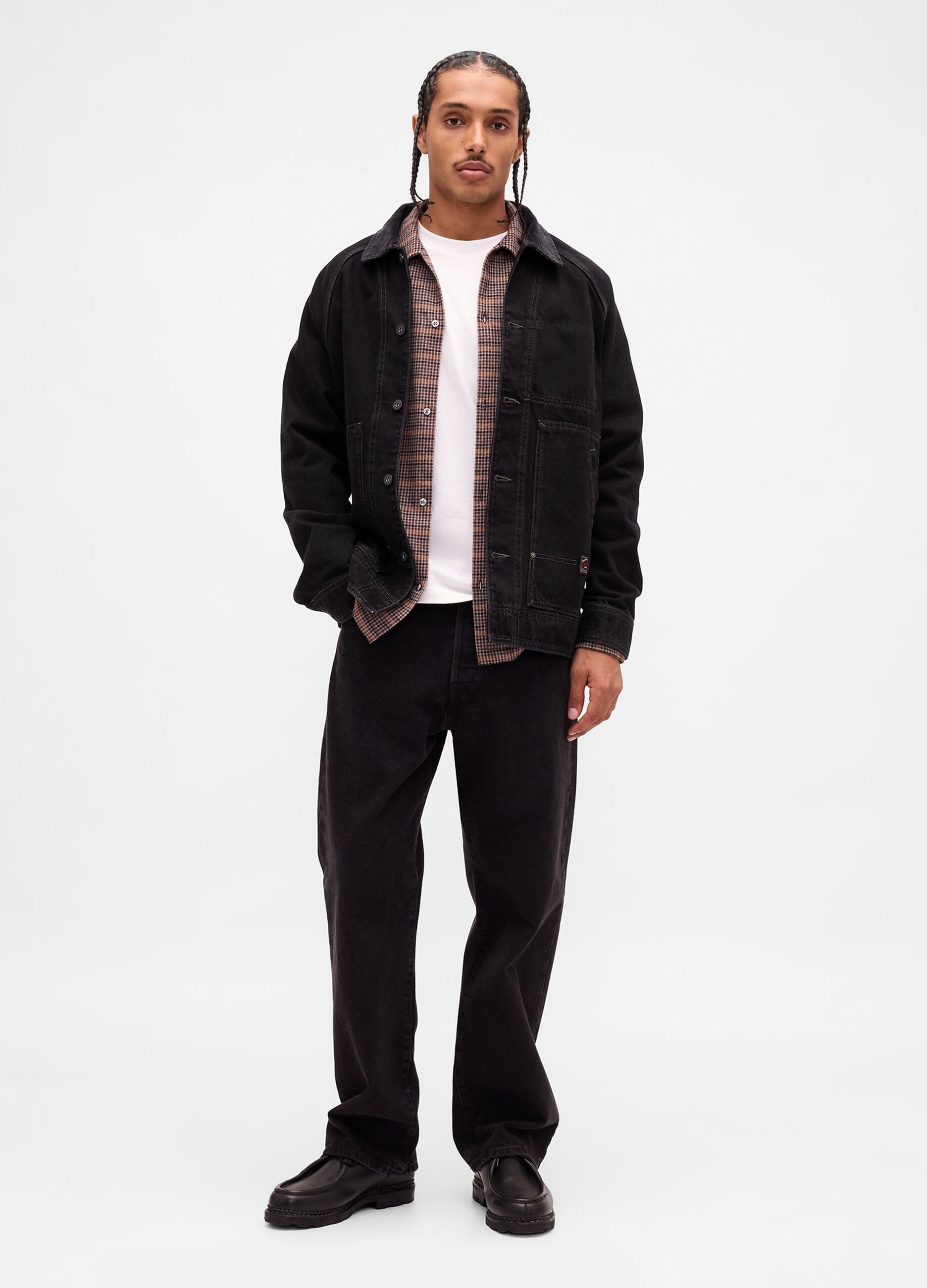 Black cotton jacket