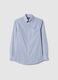 Multicolour Plaid Cotton Blend Slim Fit Easy Iron Shirt_4