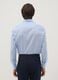 Light blue stretch cotton poplin shirt with spread collar_3