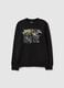 Round neck sweatshirt with print_3