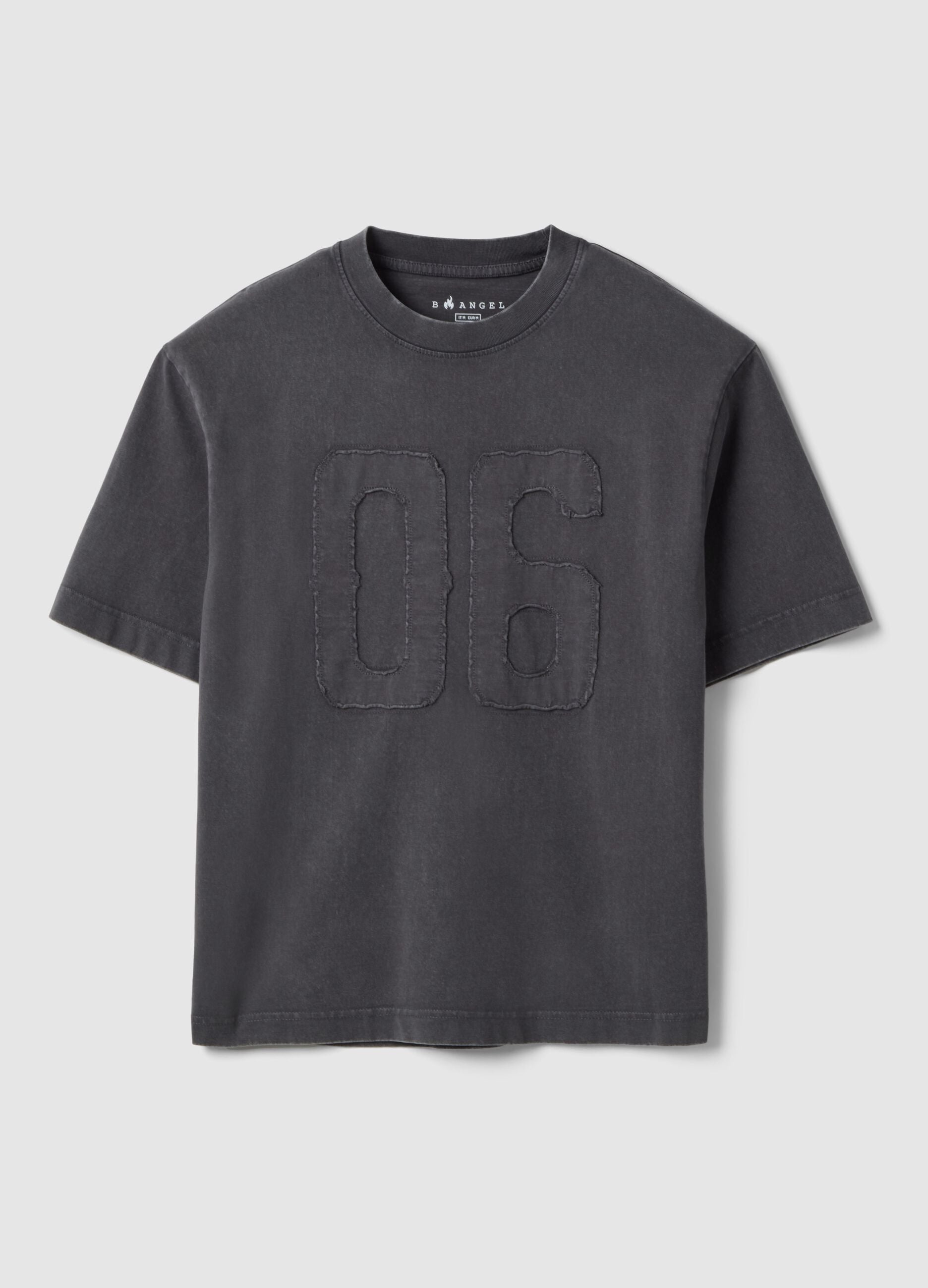 Grey pure cotton regular fit shirt with buttons
