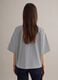 T-shirt in misto cotone a righe multicolor regular fit con tasca_3