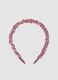 SINCERELY HAIR Mauve Satin Headband_0