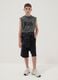 Boys&rsquo; black pure cotton shorts, comfort fit_0