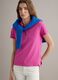 Pink organic cotton polo shirt, regular fit_2