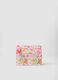 Colourful pure cotton handbag with floral pattern_0