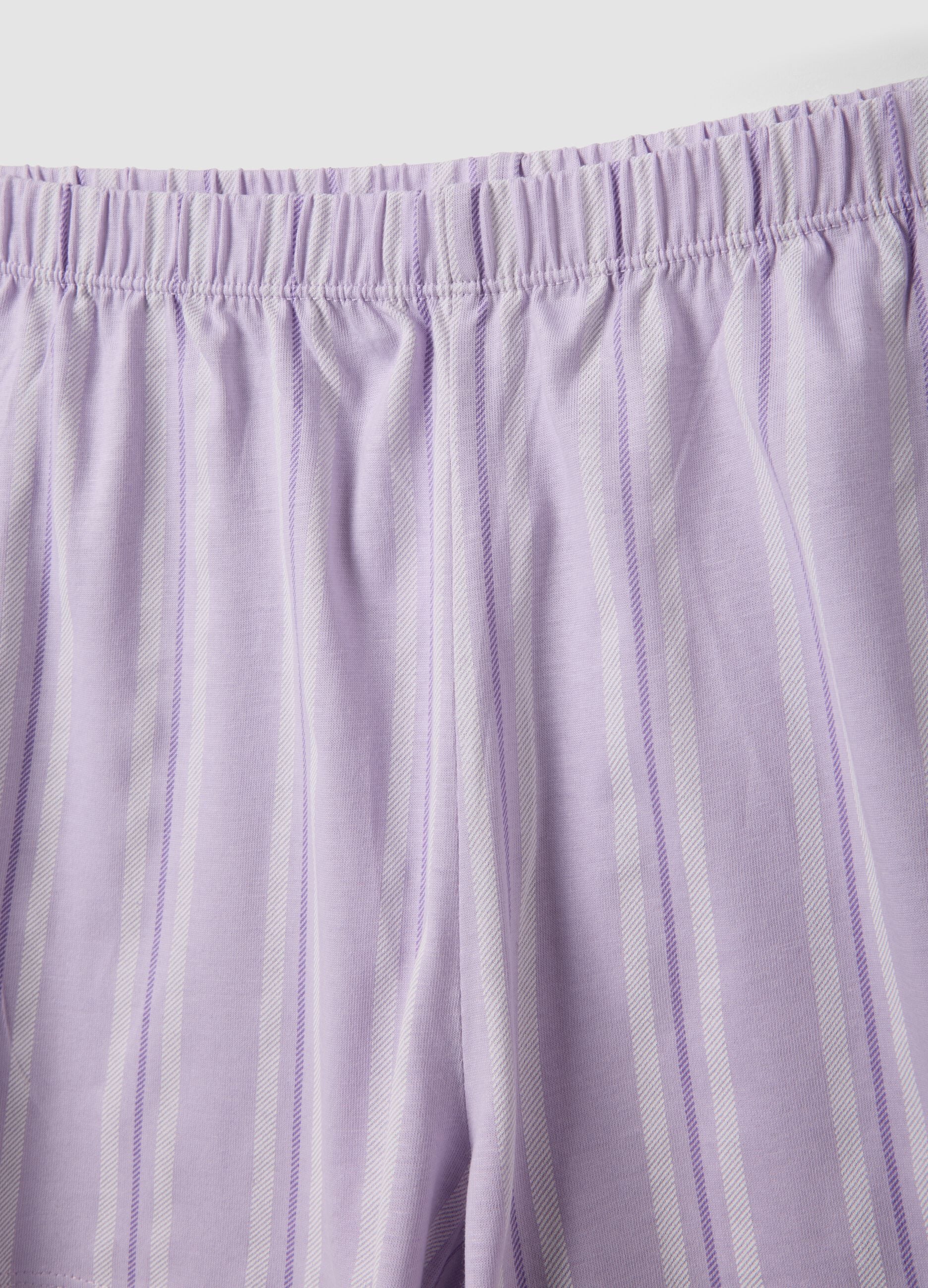 Multicolour organic cotton pyjamas for girls