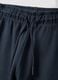 Children's Regular Fit Blue Cotton Jogger Trousers_2
