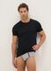 Black pure cotton regular fit T-shirt_0