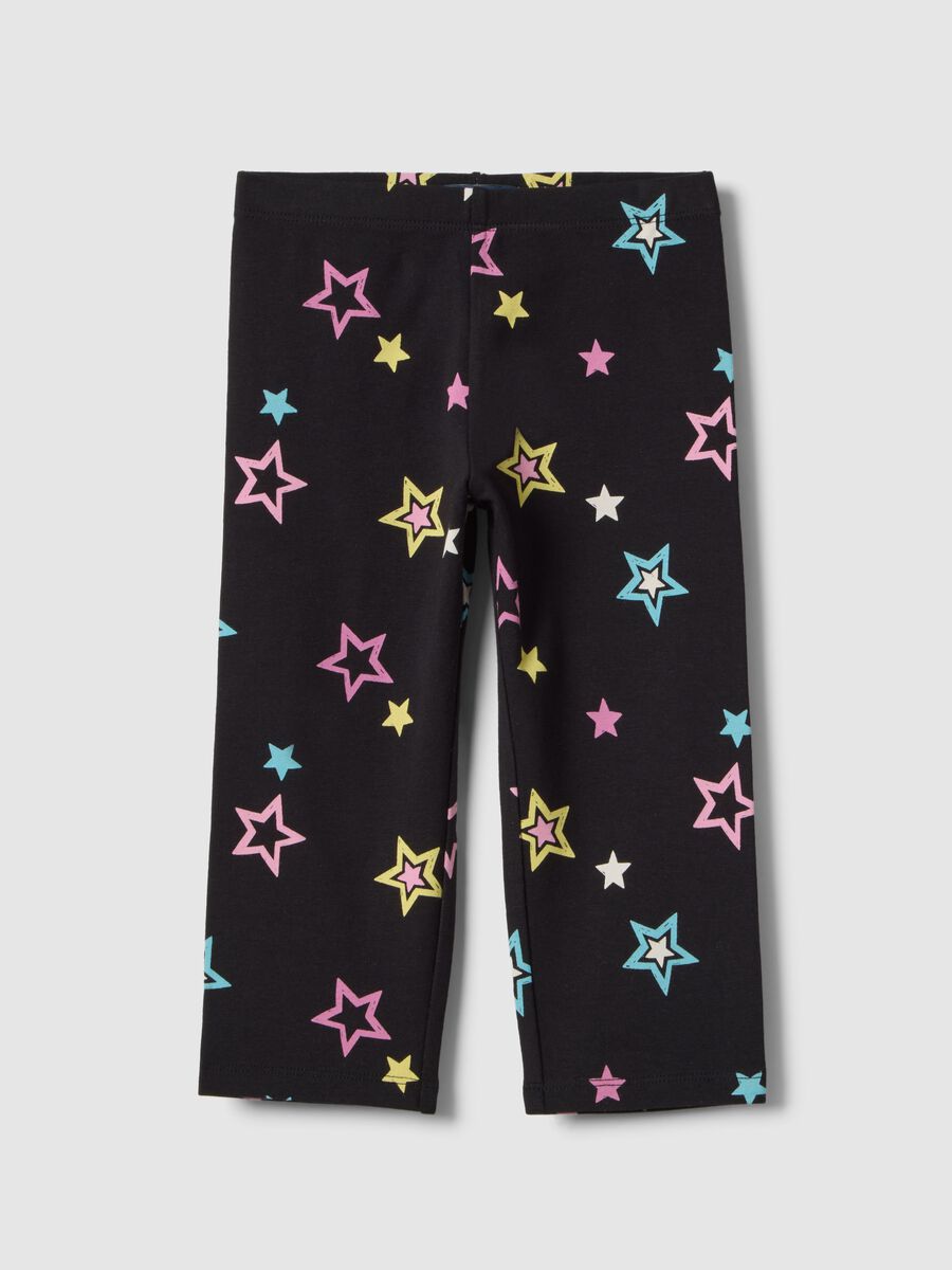 Black Girls' Skinny Organic Cotton Stretch Leggings_0