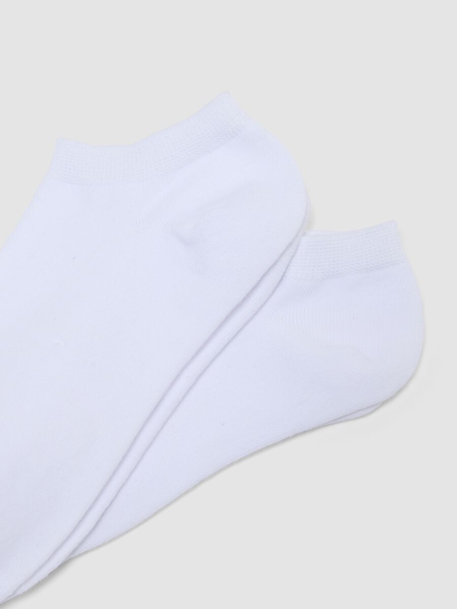Tripack di calzini bianchi in cotone organico_2