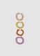 Multipack of Multicolour Glitter Hair Clips_0