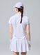 White ALTAVIA COURT sports polo in stretch cotton_3