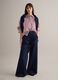 Multicolour striped pure cotton oversized fit shirt_1