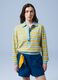 ALTAVIA SAILING long-sleeve striped polo shirt in pure cotton_0