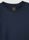 Regular Fit Long-Sleeve Stretch Cotton Blue T-shirt_5