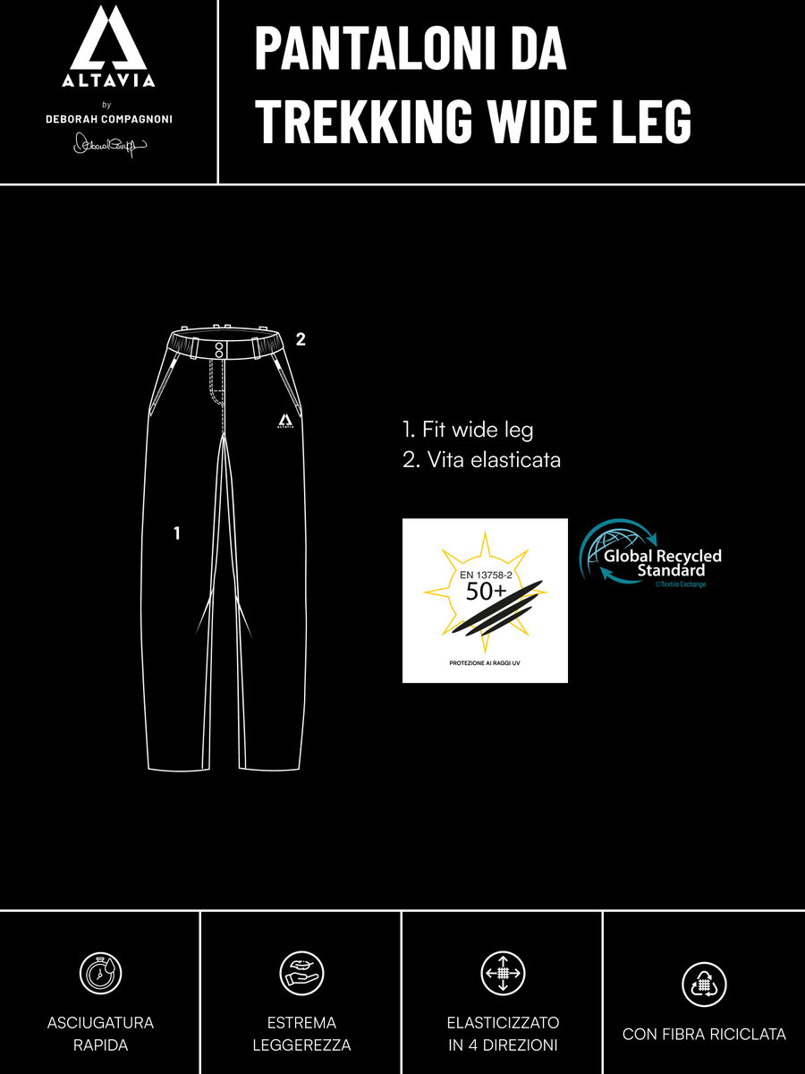 ALTAVIA Wide Leg Trekking Trousers WITH DEBORAH COMPAGNONI_7