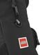 Black backpack with round front pockets_4