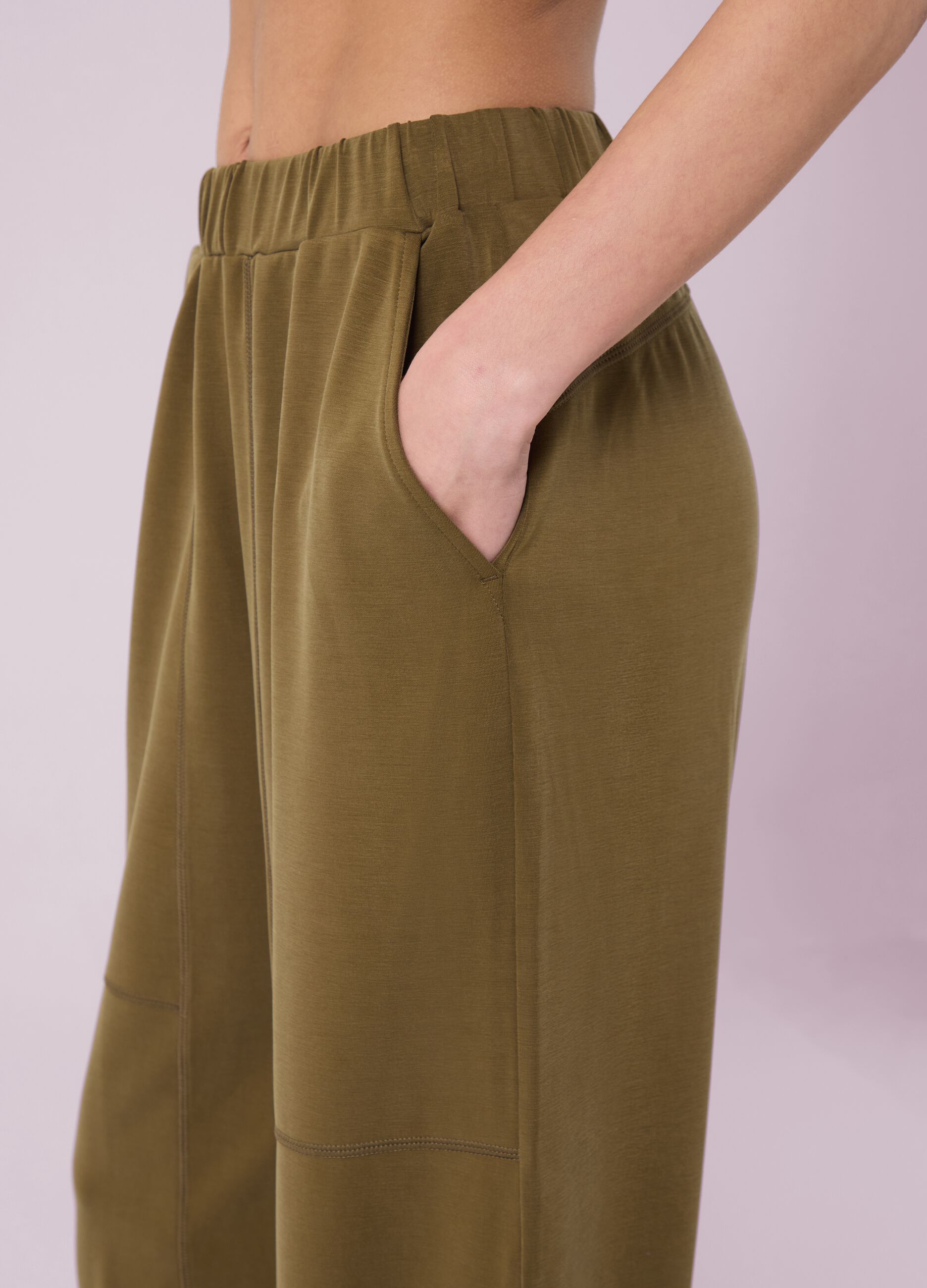 Jogger Pants with Elastic Waistband by ALTAVIA STUDIO