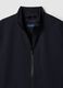 Ultra-light blue regular fit gilet with full zip_5