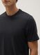 Black pure cotton regular fit t-shirt_3