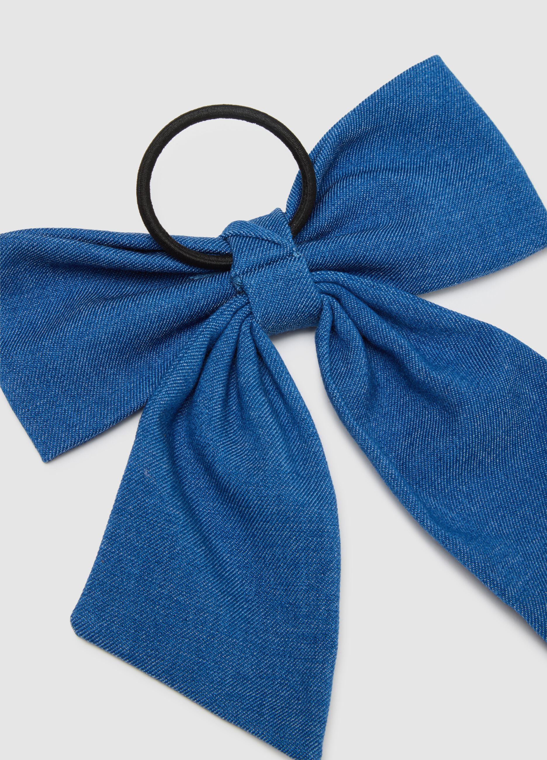 Blue Hair Bow